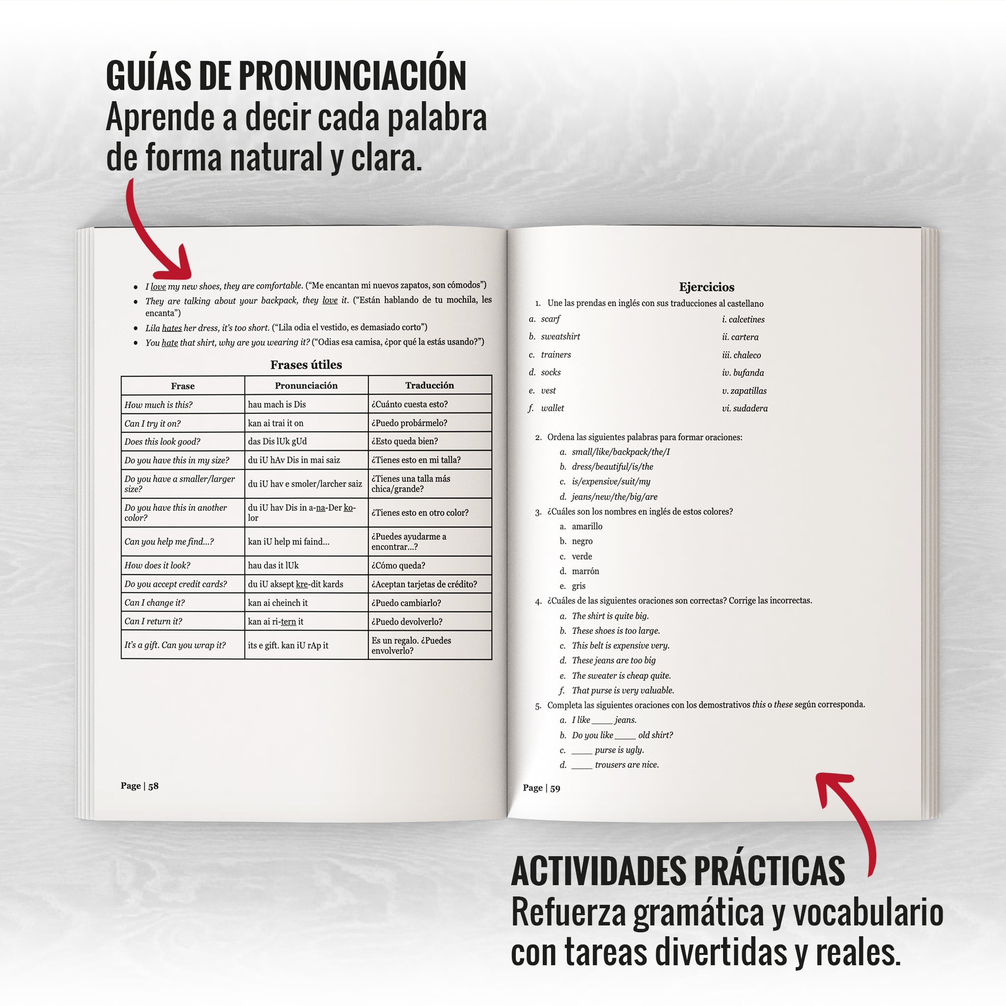 Aprender inglés para adultos principiantes: 7 libros en 1 + 100 Flashcards + Diccionario + Bookmark: ¡Habla inglés en 30 días!