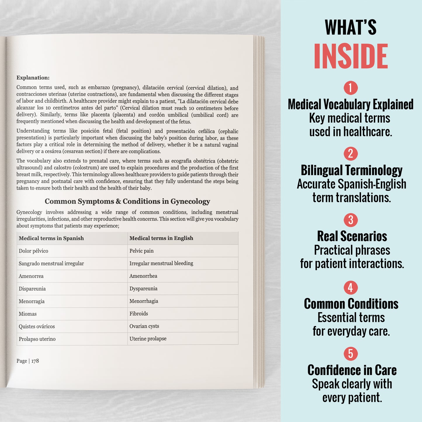 Learn Medical Spanish For Healthcare Professionals: 7 Books in 1: Speak Medical Spanish in 30 Days!