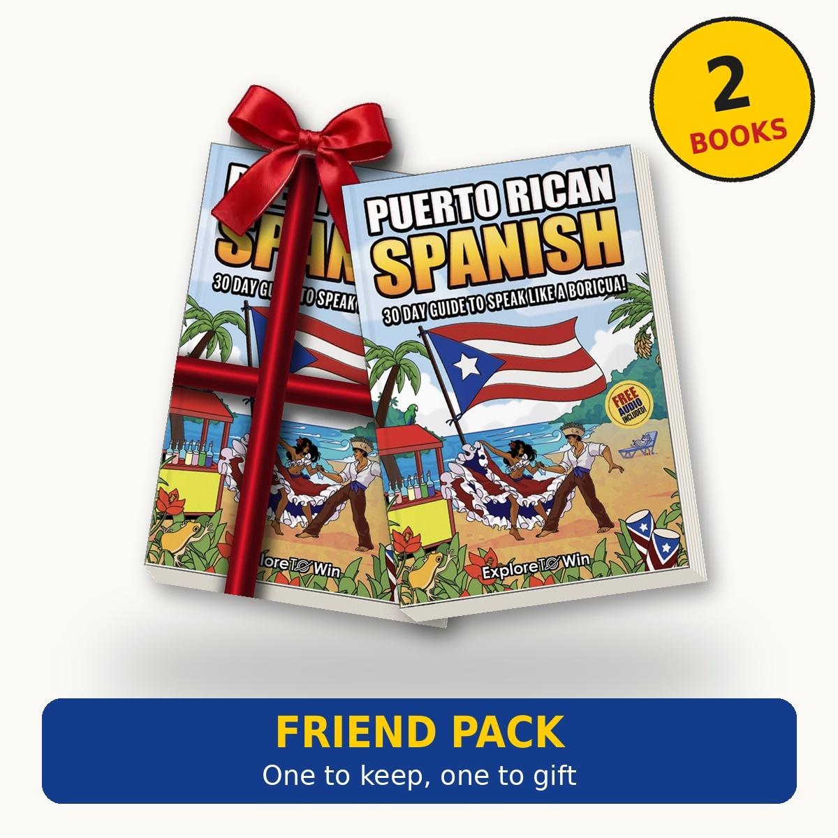 Learn Puerto Rican Spanish for Adult Beginners: The 30-Day Guide to Speak like a Boricua!
