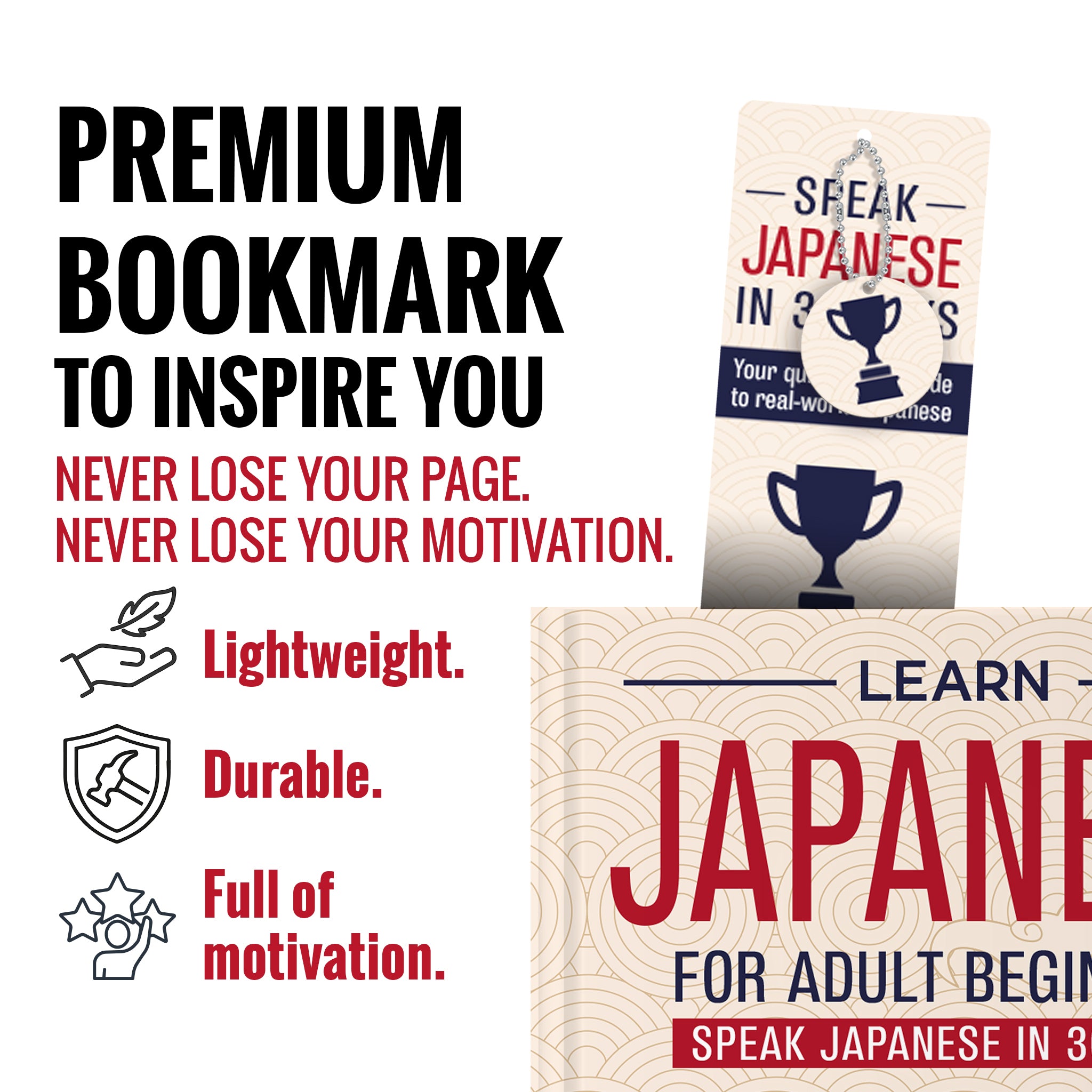 Learn Japanese for Adult Beginners: 7 Books in 1 + 100 Flashcards + Bookmark: Speak Japanese In 30 Days!