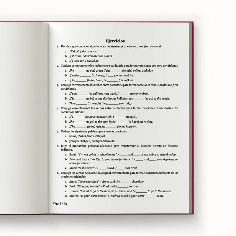 Aprender Inglés libro — interior