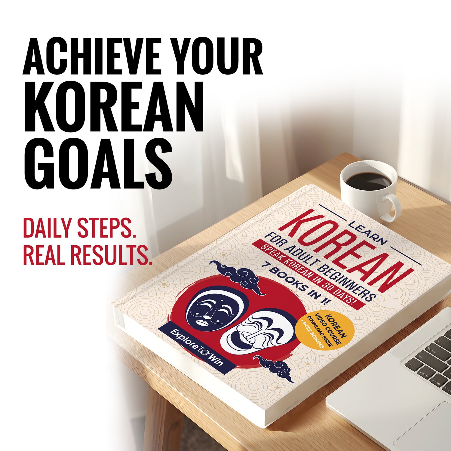 Learn Korean for Adult Beginners: 7 Books in 1: Speak Korean In 30 Days!