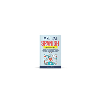 Medical Spanish Visual Dictionary pocket size book