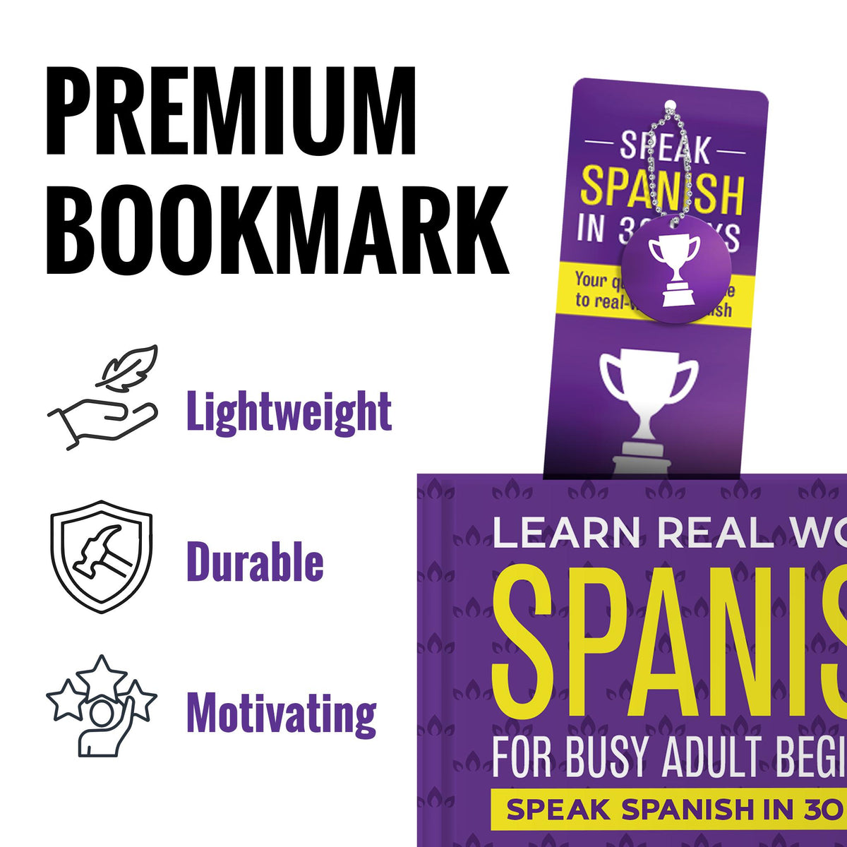 Premium bookmark included with the Complete Bundle 