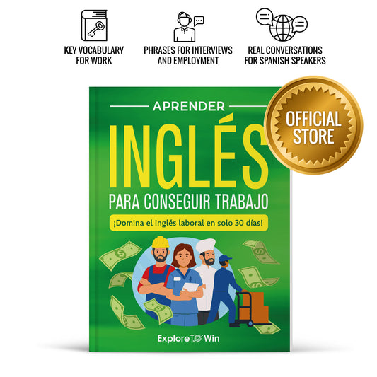 Aprender inglés para el lugar de trabajo: ¡Domina el inglés laboral en solo 30 días! – Incluye vocabulario esencial, frases para entrevistas y conversaciones reales para hispanohablantes