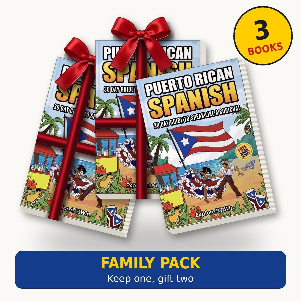 Learn Puerto Rican Spanish for Adult Beginners: The 30-Day Guide to Speak like a Boricua!